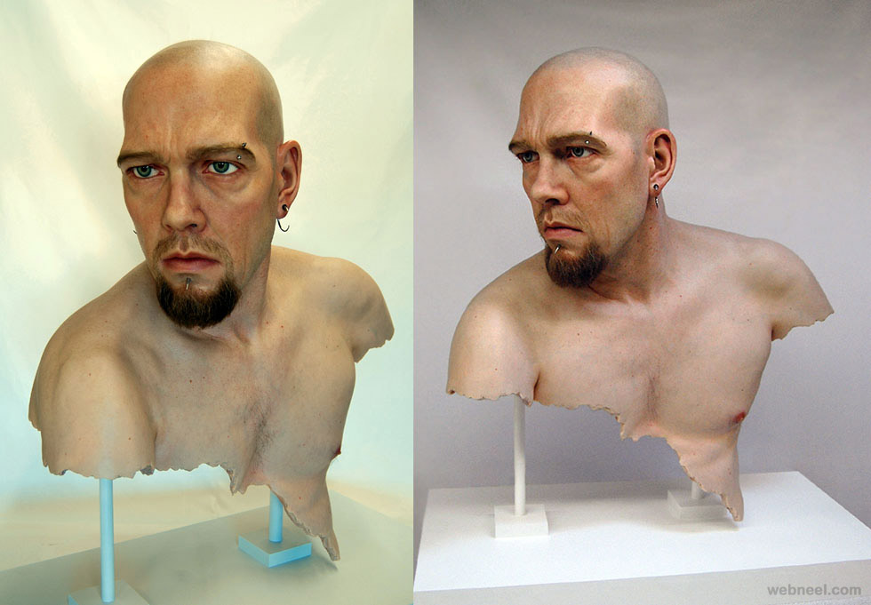 HyperRealistic Sculptures By Jamie Salmon 12